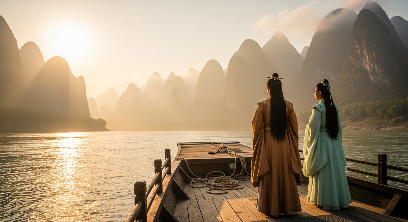 Golden Lotus River